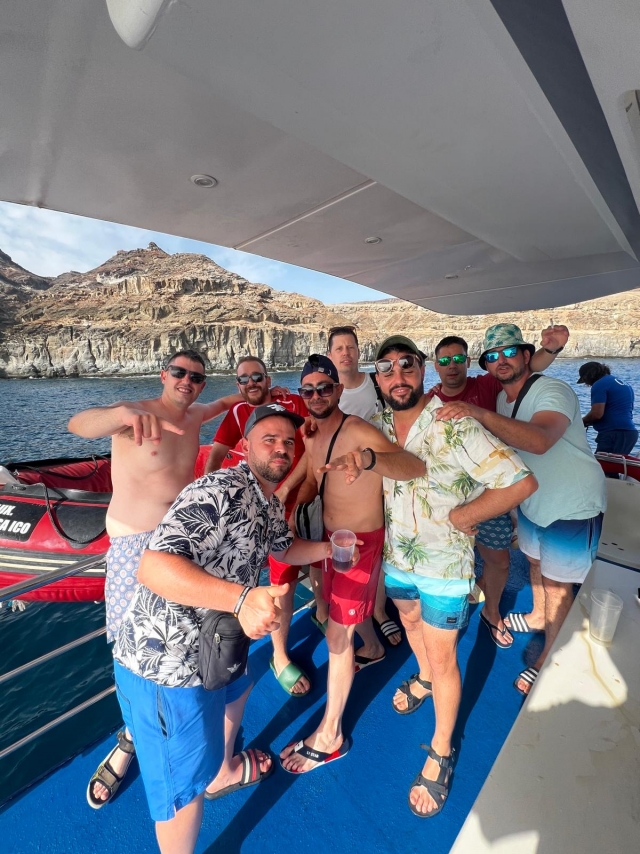 Opinión de Marina sobre Party boat + barra libre y comida, Puerto Rico 4h