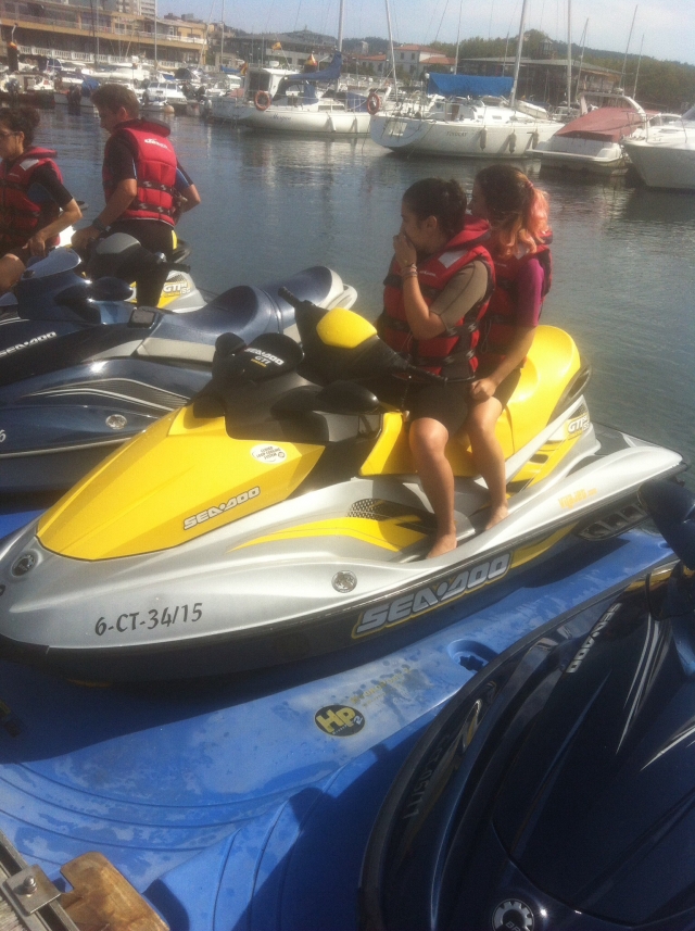 Opinión de Arancha sobre Ruta en jet ski biplaza Isla de Areoso, 80min