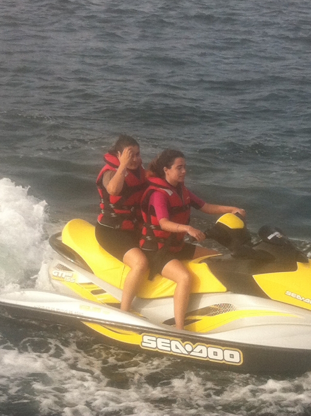 Opinión de Puri sobre Ruta en jet ski biplaza Isla de Areoso, 80min