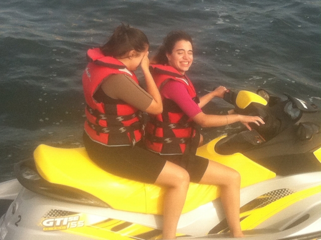Opinión de Puri sobre Ruta en jet ski biplaza Isla de Areoso, 80min