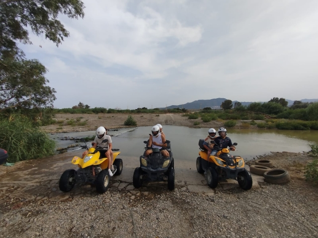 Opinión de VEGA sobre Ruta cuatrimoto para parejas + fotos río Guadalhorce 2h