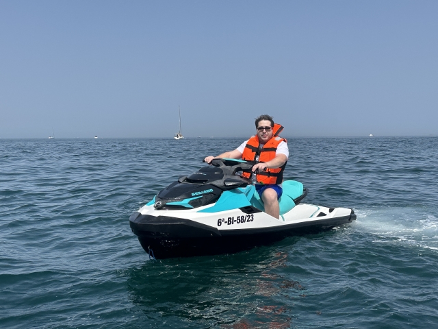 Opinión de Natalia sobre Renta de jet ski en Puerto Fuengirola, 1h