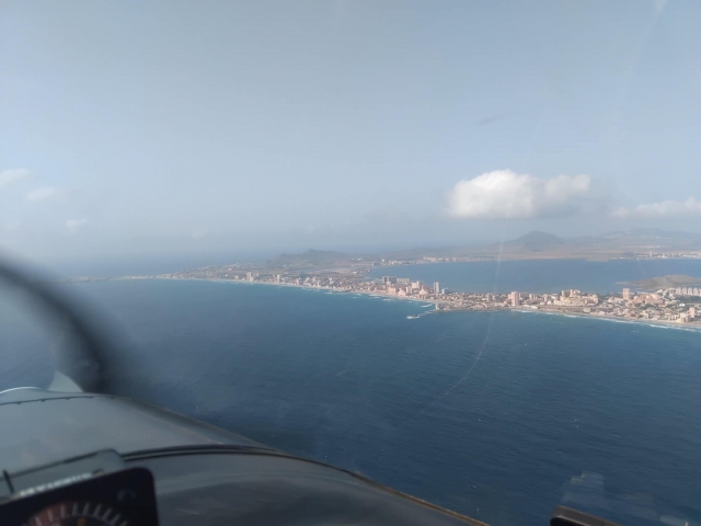 Opinión de Dahiana sobre Vuelo de iniciación en avioneta San Javier 45 min