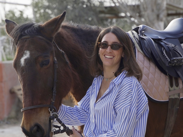 Paseo a caballo en Madrid