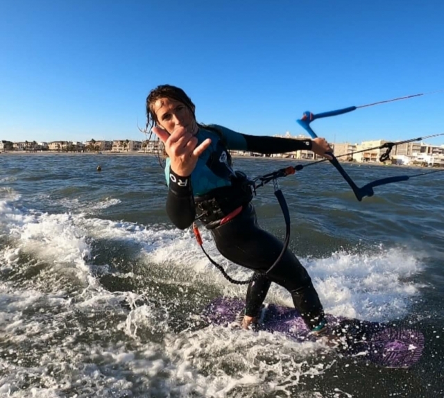 Clase introducción kitesurf Playa del Tamarit, 3h