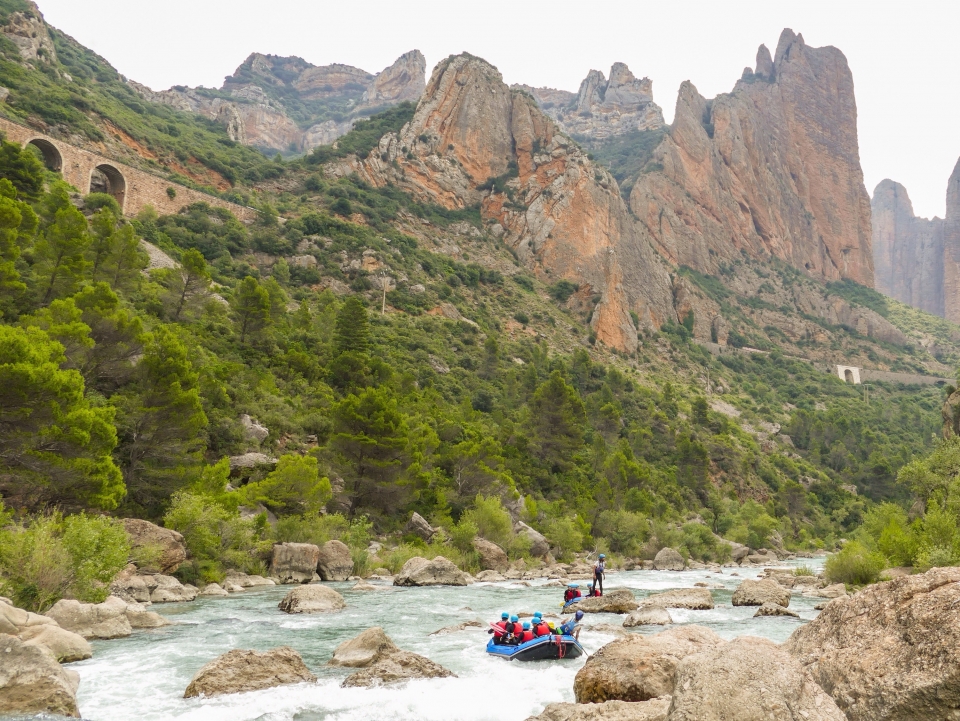 Rafting en el rio Gállego Rafting en el rio Gállego