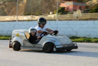 Tanda karting 8' en kart biplaza adulto, Almayate