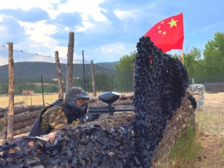 Partida de gotcha 300 bolas Serranía de Cuenca