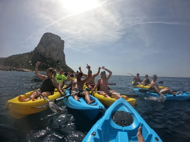 Surcando el mediterráneo con el kayal