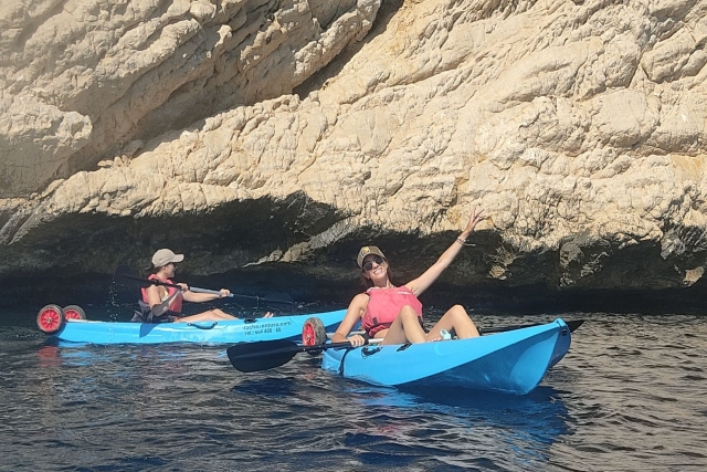 Disfrutando duranle la ruta guiada