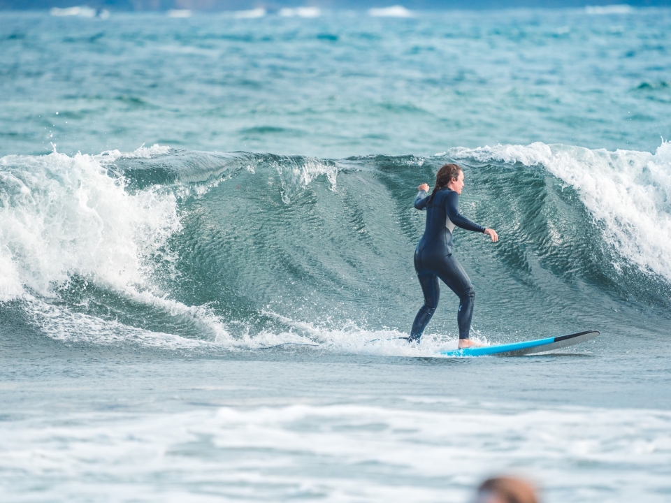 Clase de surf en Lanzarote