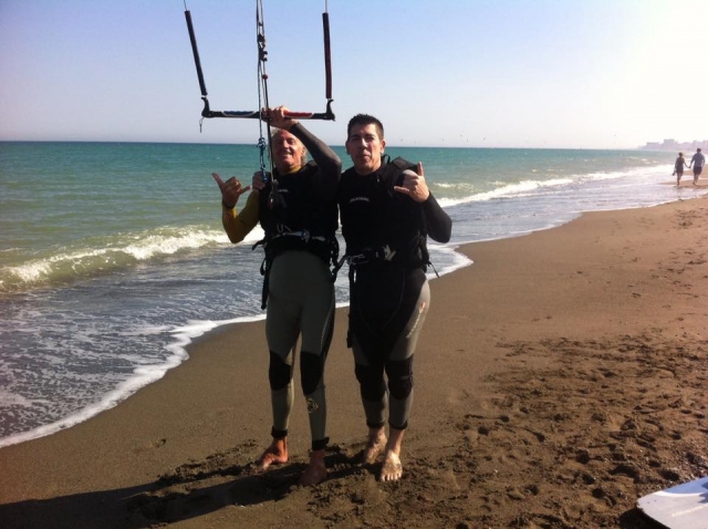 Curso de kitesurf