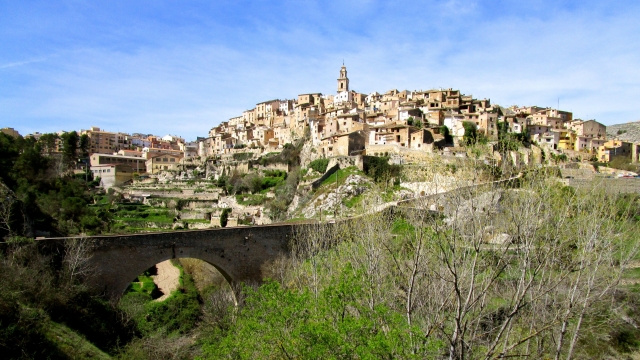 Bocairent desde el globo