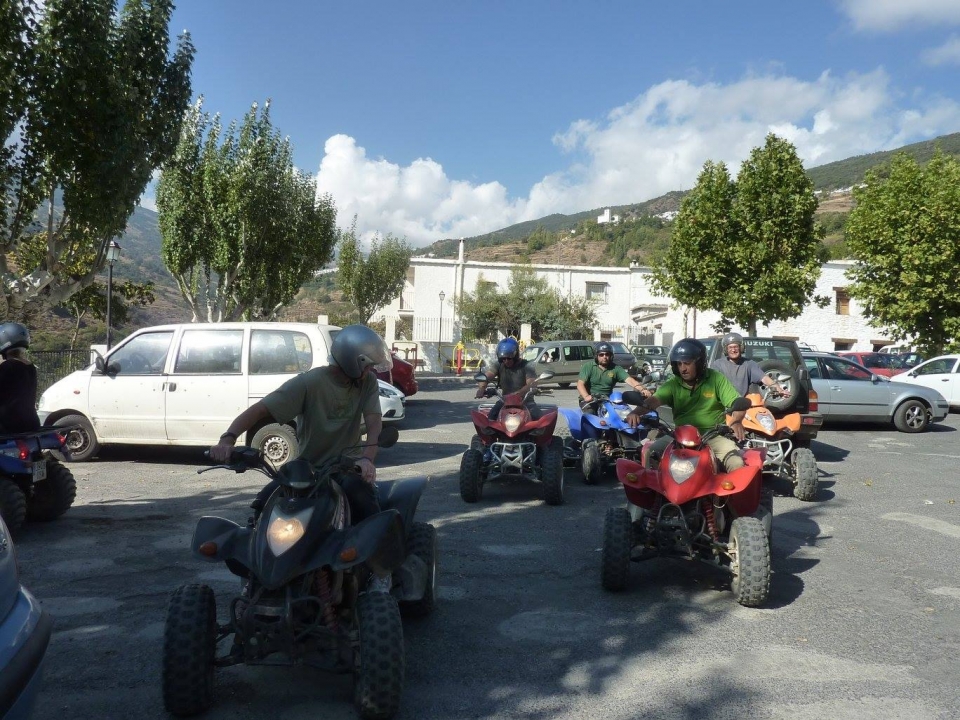 Recorrido en cuatrimoto Recorrido en cuatrimoto