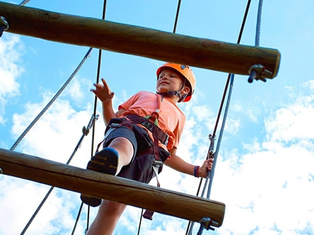 Parque de aventuras en Arriondas 2 horas, niños