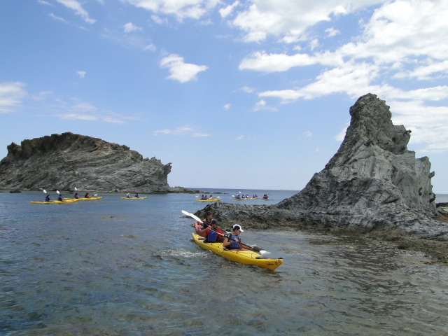 Excursion en kayak Cap de Creus