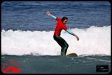 Clase individual de surf en playa de Tenerife, 2h