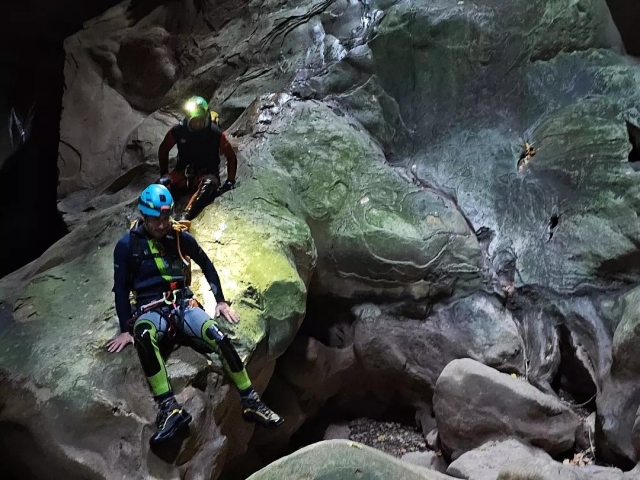Descendiendo del cañón de Motrix