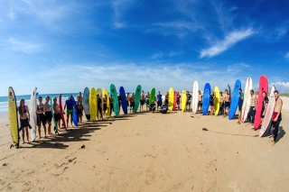 Campamento de surf 7 días en El Palmar