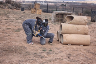 Gotcha con 100 bolas y comida de menú en Juneda