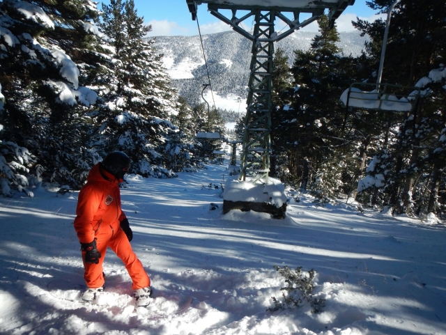 Bajadas snowboard freeride
