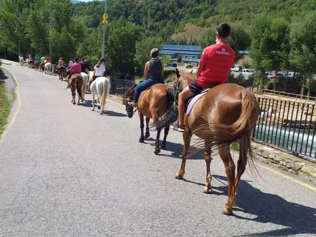 Ruta ecuestre en Lleida