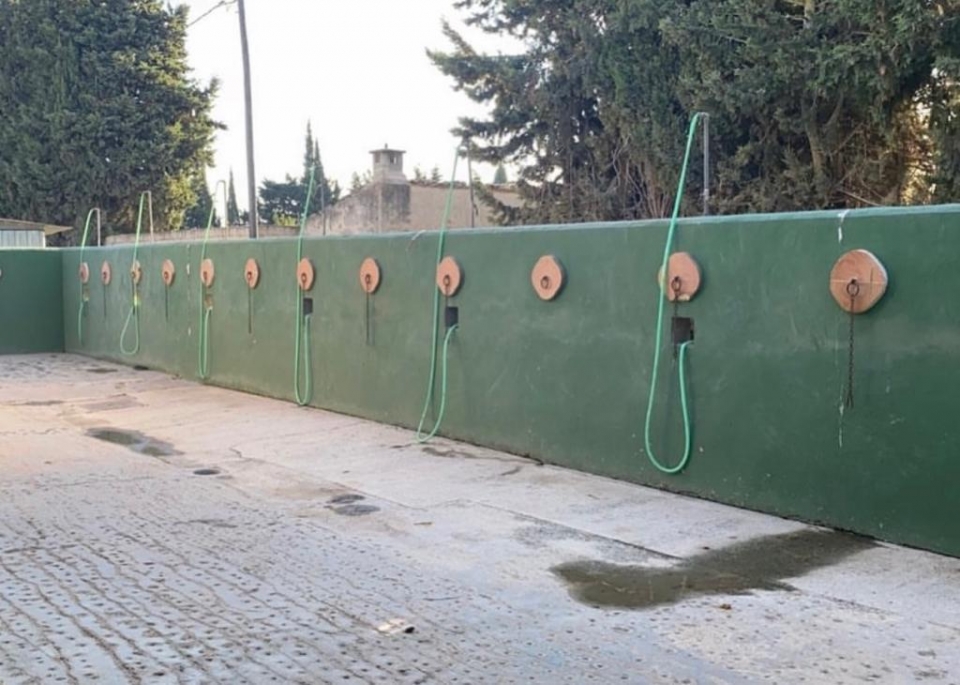 Duchas para nuestros caballos