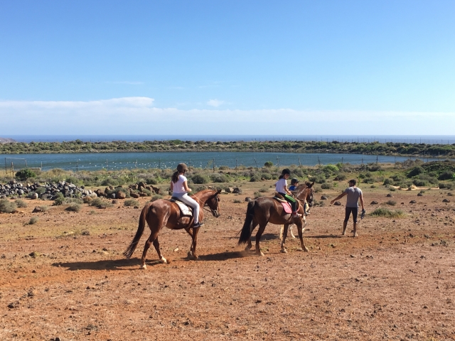 Cabalgando por la Balsa de Garza