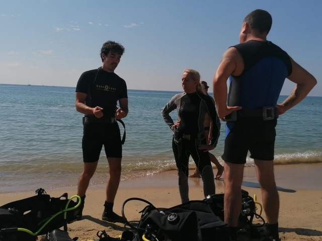 Buceo en El Masnou