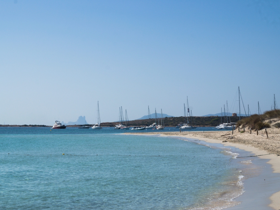 Pbaños en barco desde Ses Salines Pbaños en barco desde Ses Salines