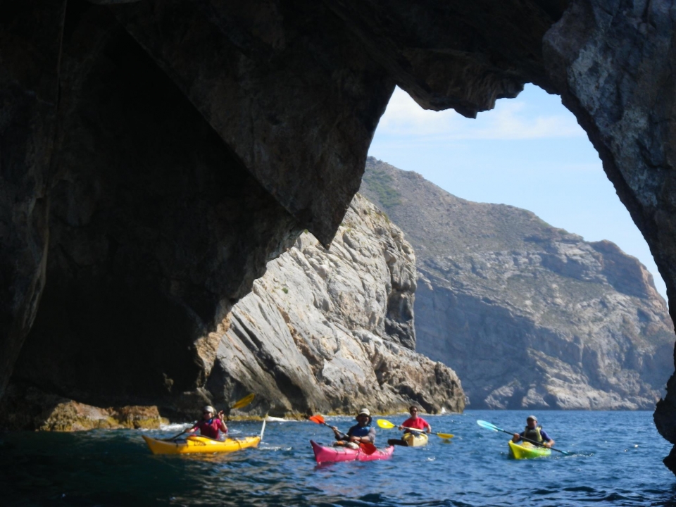 Paseo en kayak