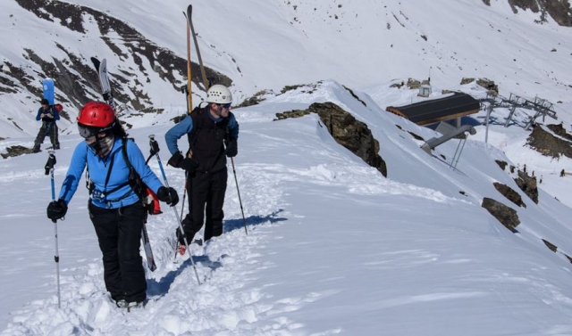 Curso de esquí de cerro Curso de esquí de cerro