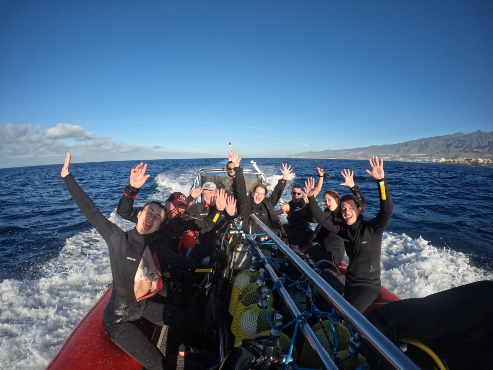 Bautismo desde barco