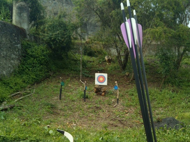 Sesión de jalo con arco en Ledesma 1h30min, niños