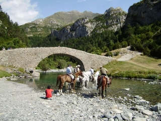 Excursión  a caballo en Sarvisé, 2 horas