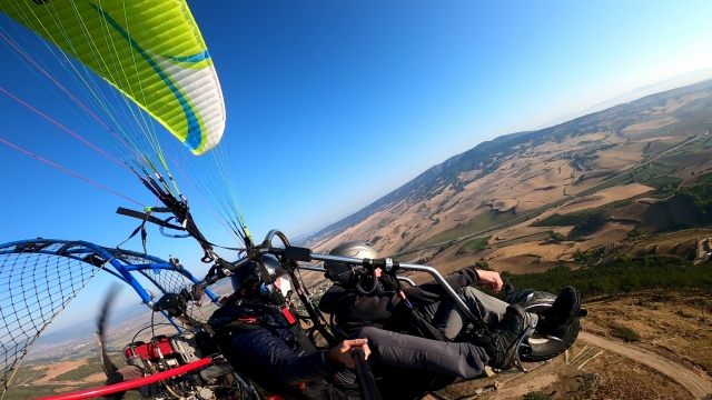 vuelo en paramotor
