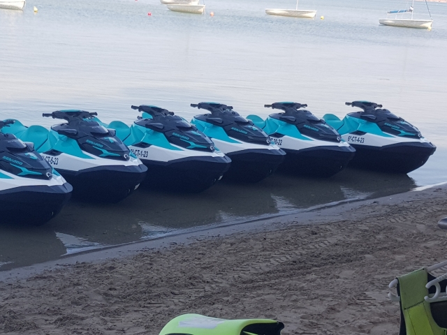 Jetskis en Murcia