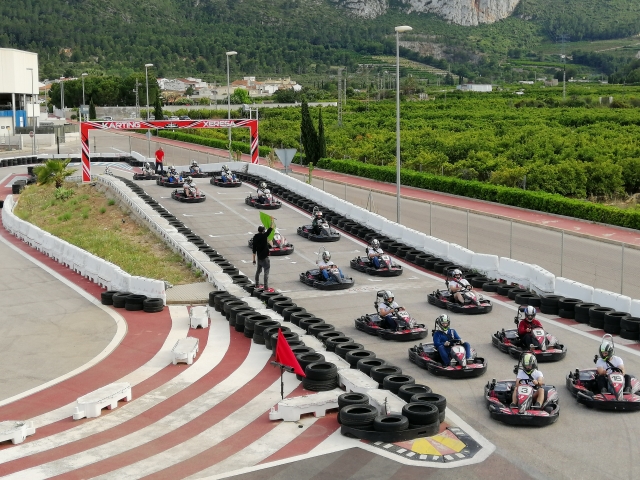 Salida lanzada de carrera