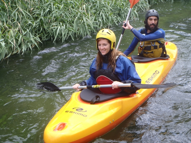 Descenso del río Cabriel nivel II en canoa, 4h