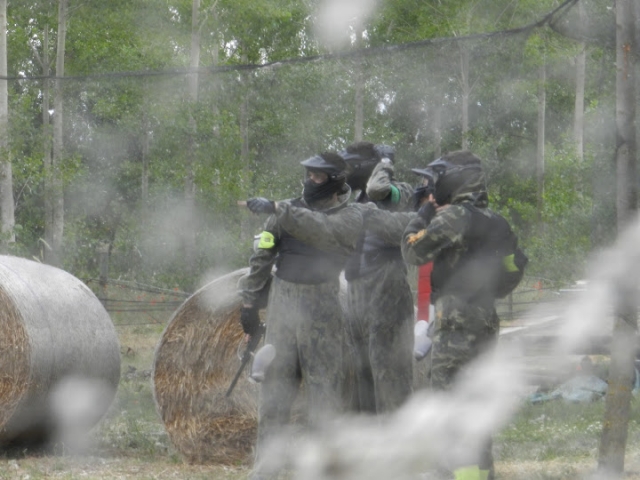 Partida de paintball