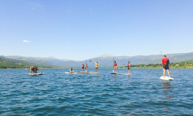 Ruta paddel surf en Lozoya