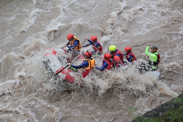 Rafting botifarra