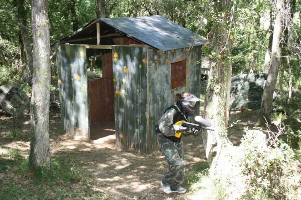 Caseta en el bosque
