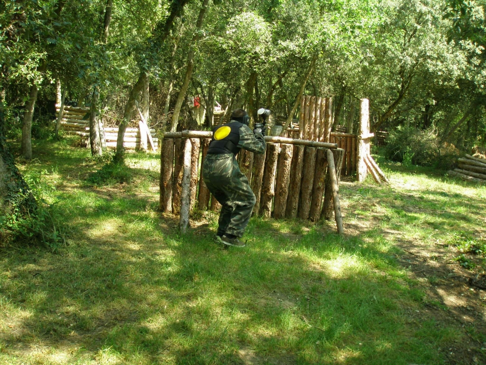 En una partida de gotcha 