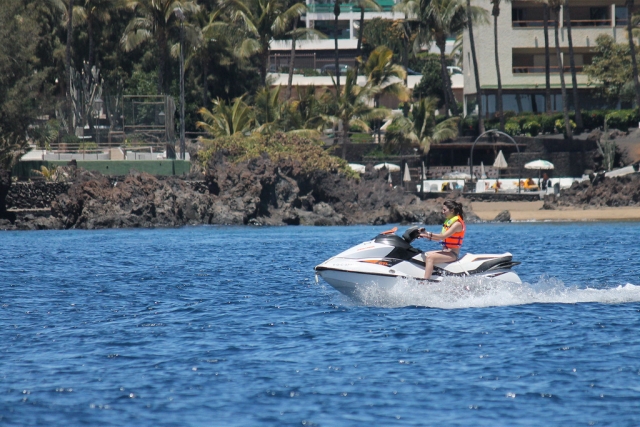 Manejar una jet ski