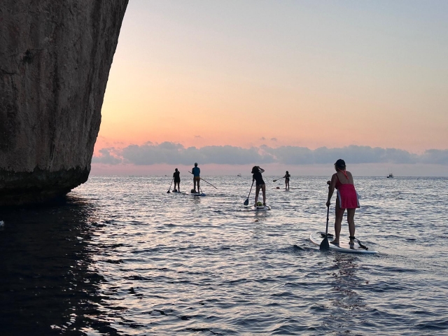 Renta de paddle board Cala Portitxolet, 1h