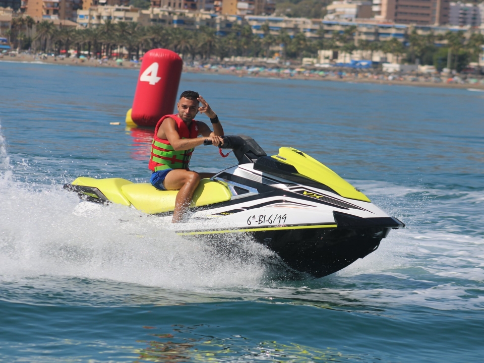 Circuito de jet ski en Torremolinos