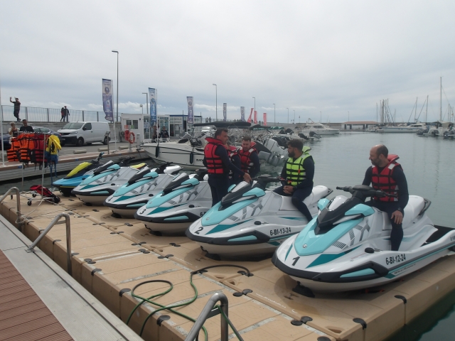 Ruta en jet ski, media hora