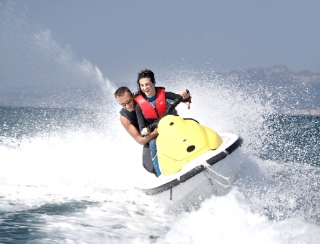 Ruta en jet ski biplaza en Cambrils de 40min
