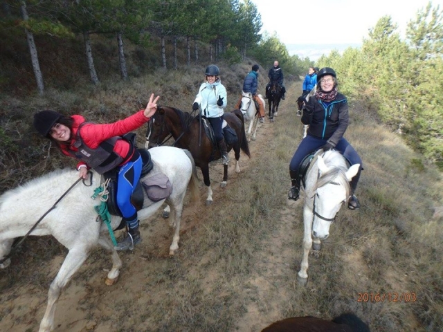 A caballo por el campo